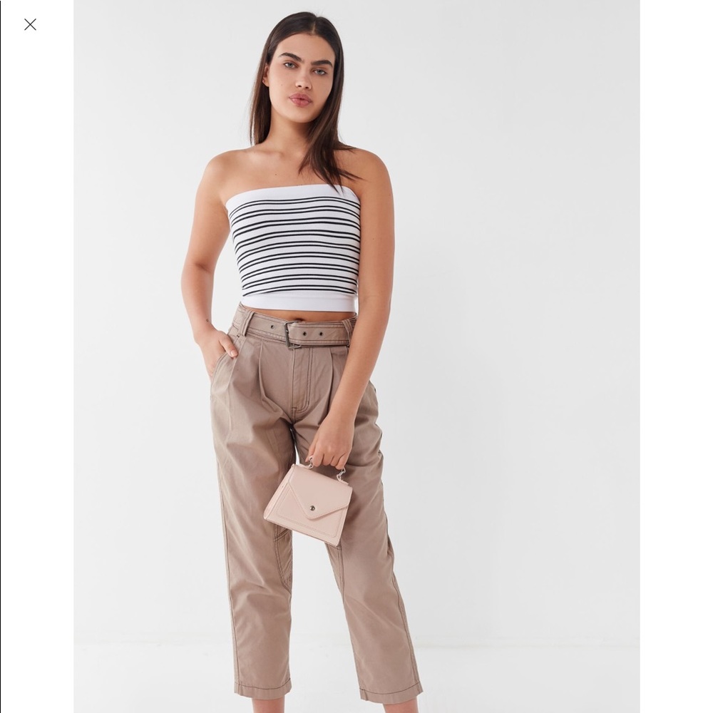 UO Out From Under Striped Tube Top